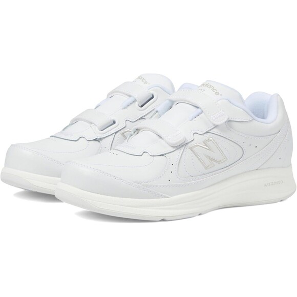 New Balance Men's 577 V1‎ Hook and Loop Walking Shoe White 9.5 4E EEEE - Picture 2 of 7